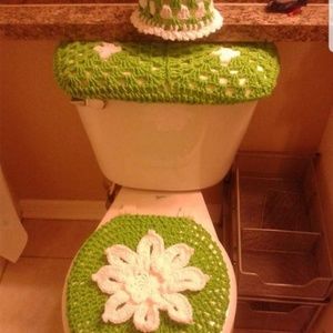 bathroom set yard crochet hook.